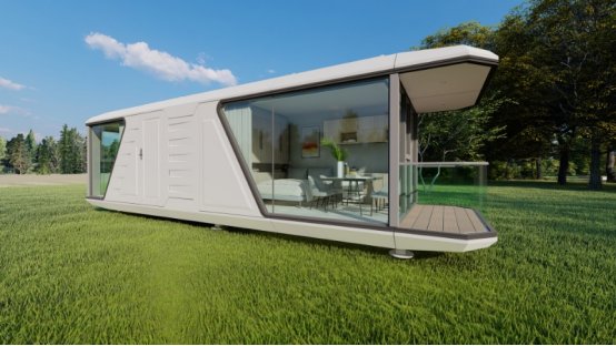 New Design Tiny Prefab Homes Mobile Container Trailer Space Capsule House Modular New Design Tiny Prefab Homes Mobile Container Trailer Space Capsule House Modular