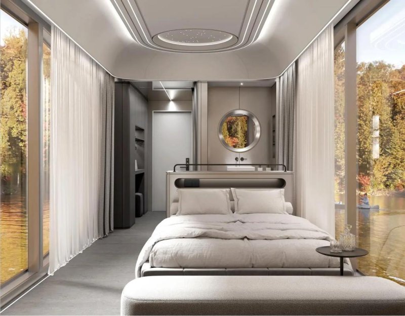 Space Capsule House Repairable Anti Rust Customize Space Capsule Tiny House for sale Space Capsule House Repairable Anti Rust Customize Space Capsule Tiny House for sale