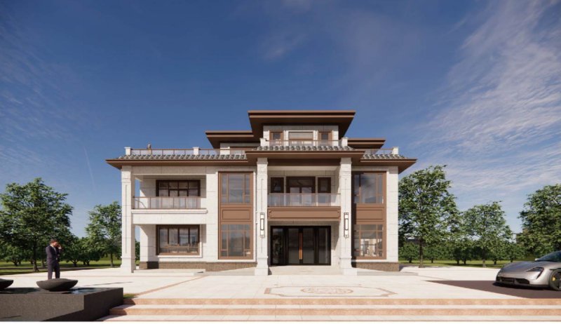 Modern Villa Light Steel Structure Frame Houses Two-Storey Prefabricated Homes Luxury Customized Easy Assembly Flat Pack Prefab House Modern Villa Light Steel Structure Frame Houses Two-Storey Prefabricated Homes Luxury Customized Easy Assembly Flat Pack Prefab House