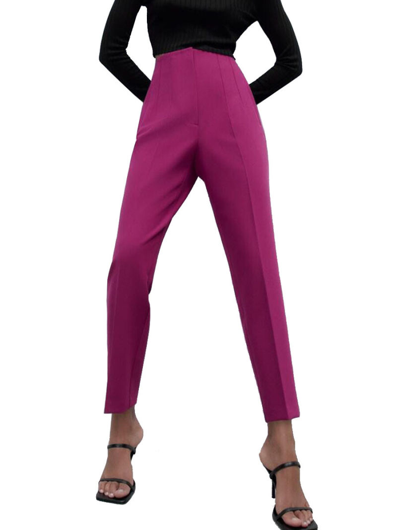 Tall waist leisure trousers Tall waist leisure trousers