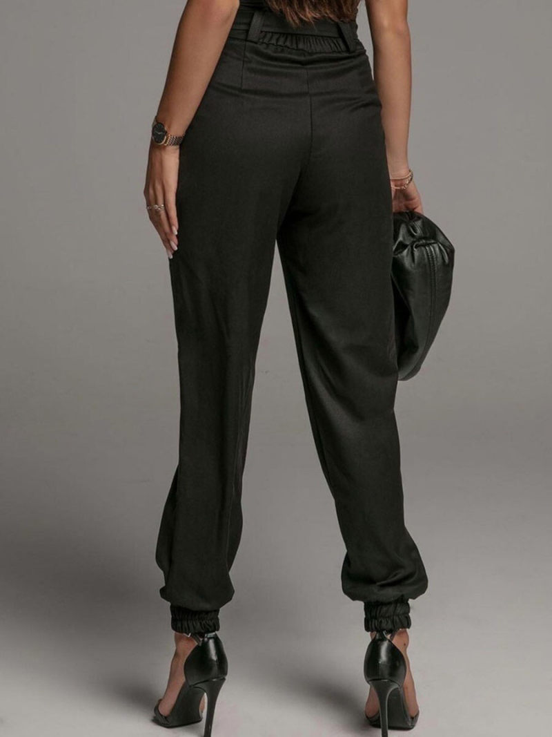 Tall waist leisure trousers Tall waist leisure trousers