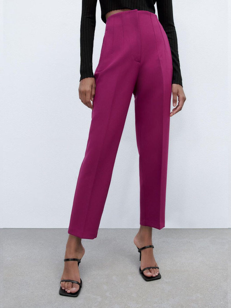 Tall waist leisure trousers Tall waist leisure trousers