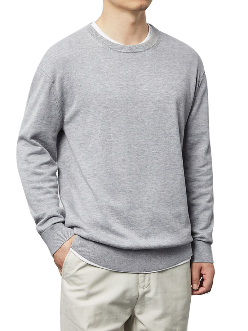 Topman Long Sleeve Knitted Crew Neck Jumper Topman Long Sleeve Knitted Crew Neck Jumper