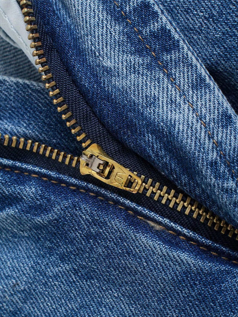 Tall waist blue wide-legged jeans Tall waist blue wide-legged jeans