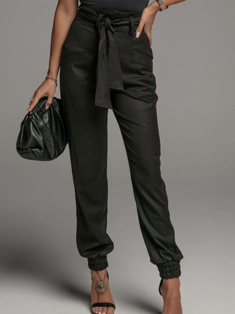 Tall waist leisure trousers Tall waist leisure trousers