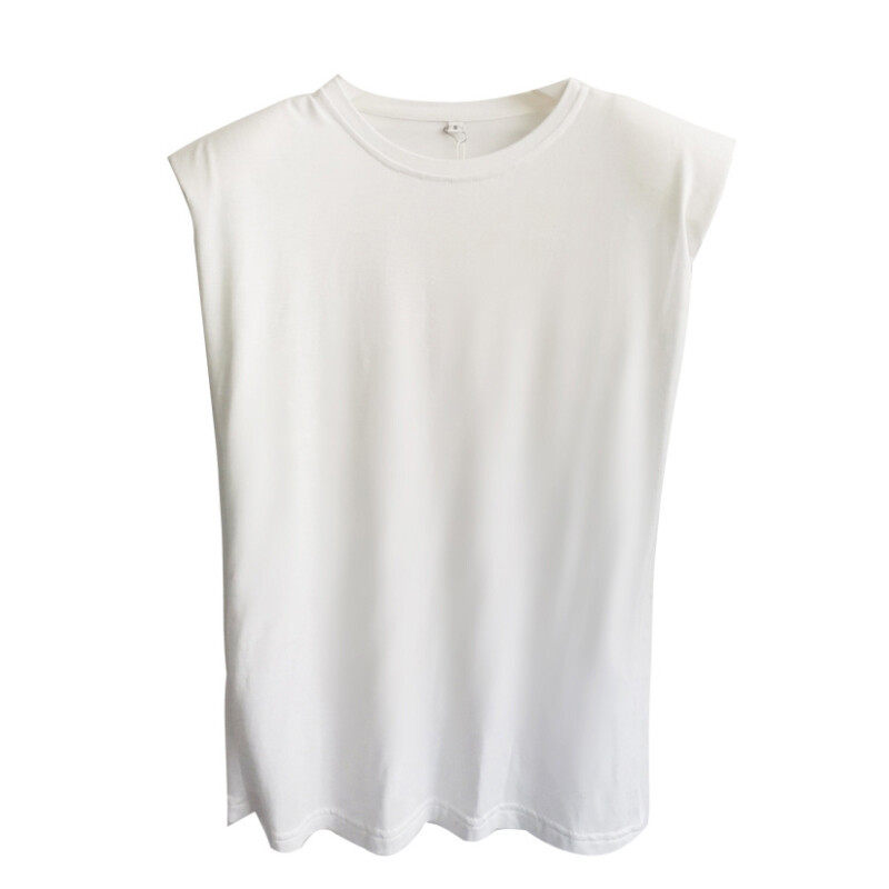 Solid Sleevesless Tee Solid Sleevesless Tee