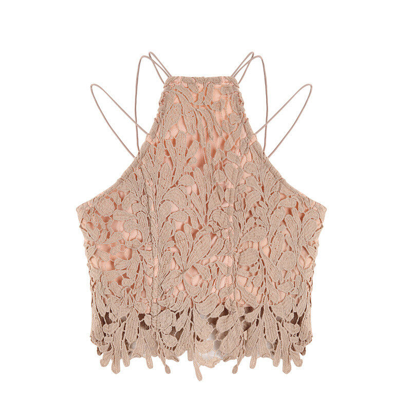 Tie Details Lace Cami Top Tie Details Lace Cami Top