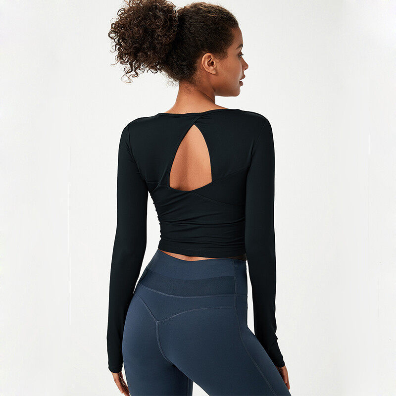 Ladies' Sports Cut out Back Top Ladies' Sports Cut out Back Top