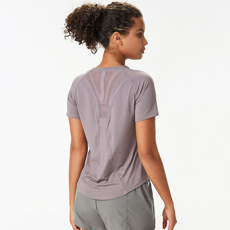 Ladies' Sports T-shirt with Mesh On Back