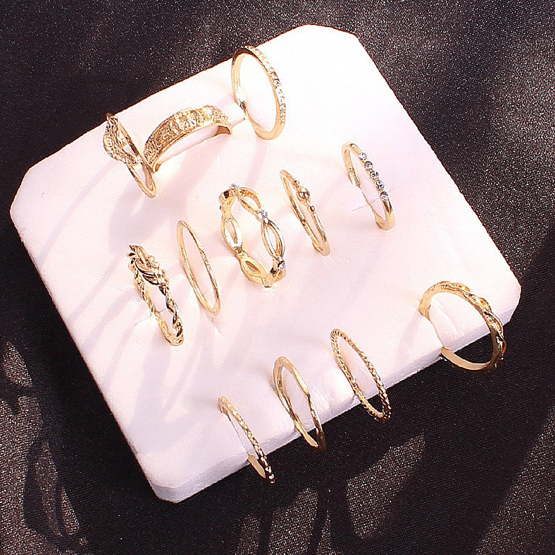 Knuckle rings set 12-piece set Knuckle rings set 12-piece set