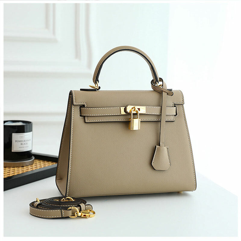 Simple Cowhide Handbag Simple Cowhide Handbag