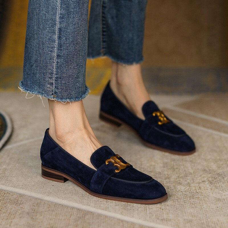 Retro Thick Shoe Heel Women's Shoes Retro Thick Shoe Heel Women's Shoes