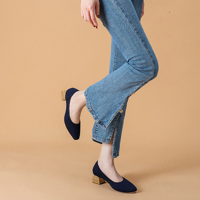 2024 New Knitted High Heel Shoes 2024 New Knitted High Heel Shoes