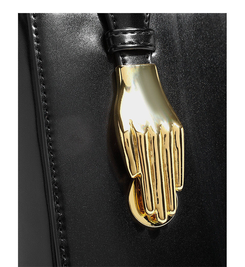 High-quality small square leather handbag High-quality small square leather handbag