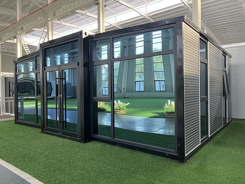 Popular Luxury Modular Mobile Home Large Space 72m2 Expandable Folding Container House Move Prefabricated Customizable House Economy Office House