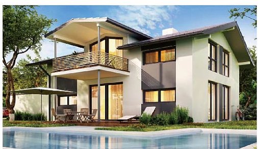 Modern Villa Light Steel Structure Frame Houses Two-Storey Prefabricated Homes Luxury Customized Easy Assembly Flat Pack Prefab House