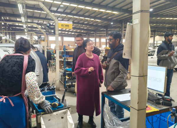 Strength is internationally recognized! Shandong Limaotong’s new energy vehicles have been widely praised, and the factory inspection by customers was a complete success