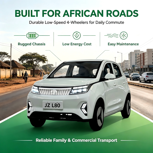 JZ L80 Customized for African Road Conditions, Winning Wide Local Popularity
