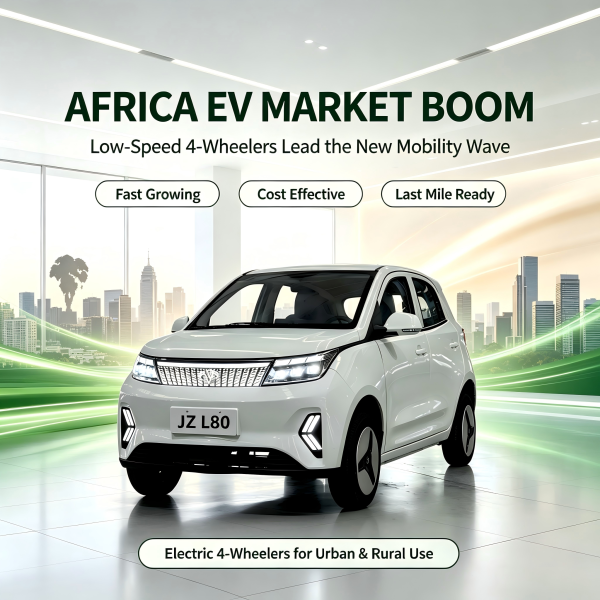 Surging African Electric 4-Wheeler Market in 2026, Low-Speed Models Become Core Growth Driver