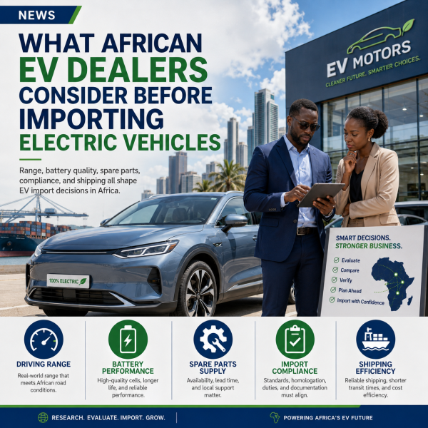 Electric Four-Wheel Vehicles Could Support Africa’s Urban Mobility Transition