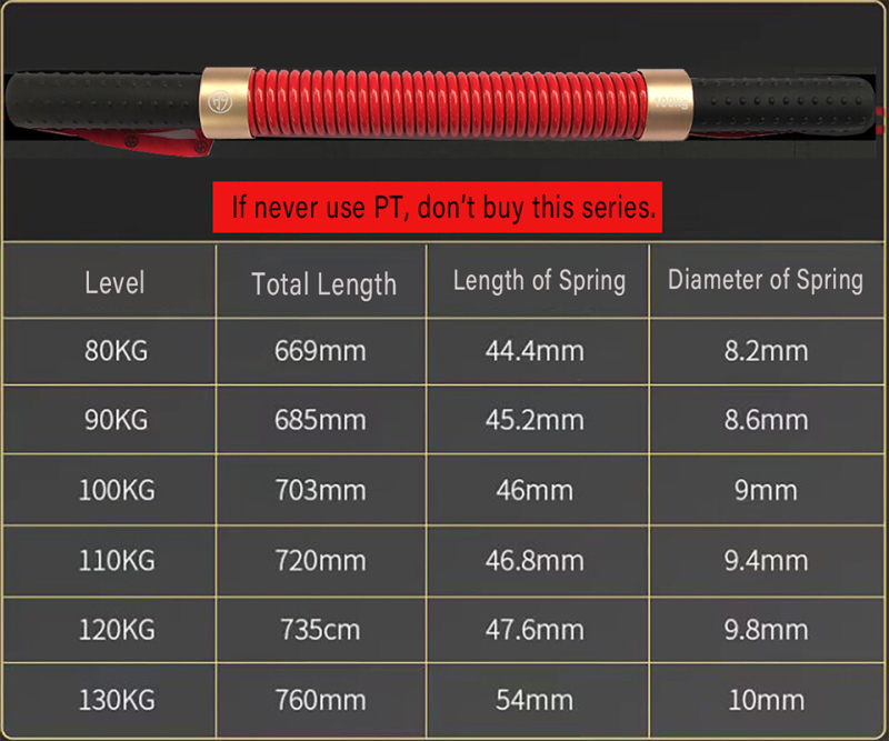 HAOYING Red Power Twister Germany Spring Bars