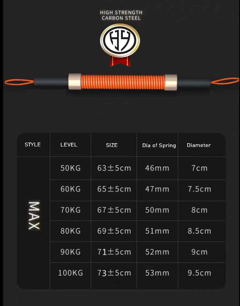 HAOYING Max Power Twister Germany Spring Bar Arm Chest Strength Trainers