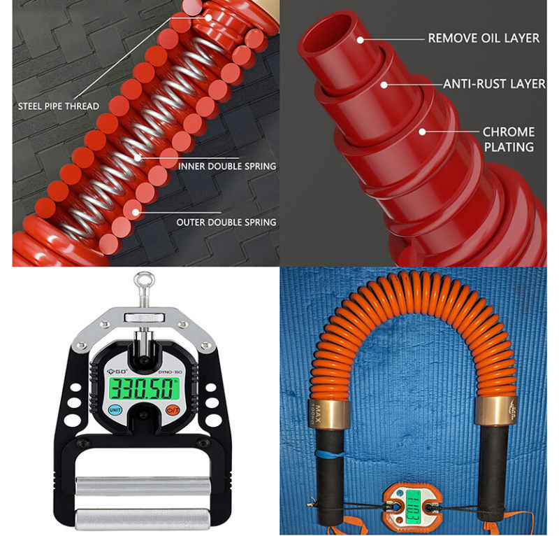 HAOYING Red Power Twister Germany Spring Bars