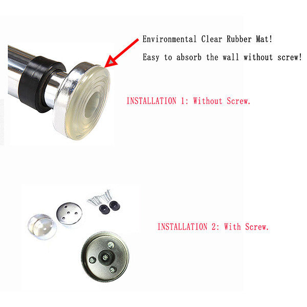 Haoying Pull-up Bar for Doorway No Screw / With Screw 24 to 50 Inches Home Fitness equipment