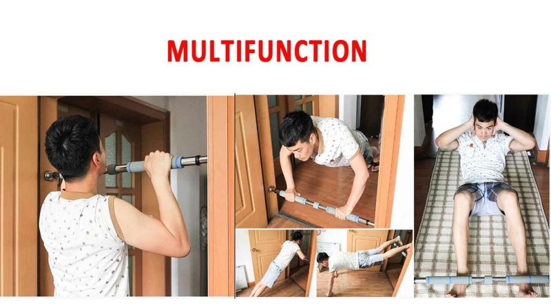 Haoying Pull-up Bar for Doorway No Screw / With Screw 24 to 50 Inches Home Fitness equipment