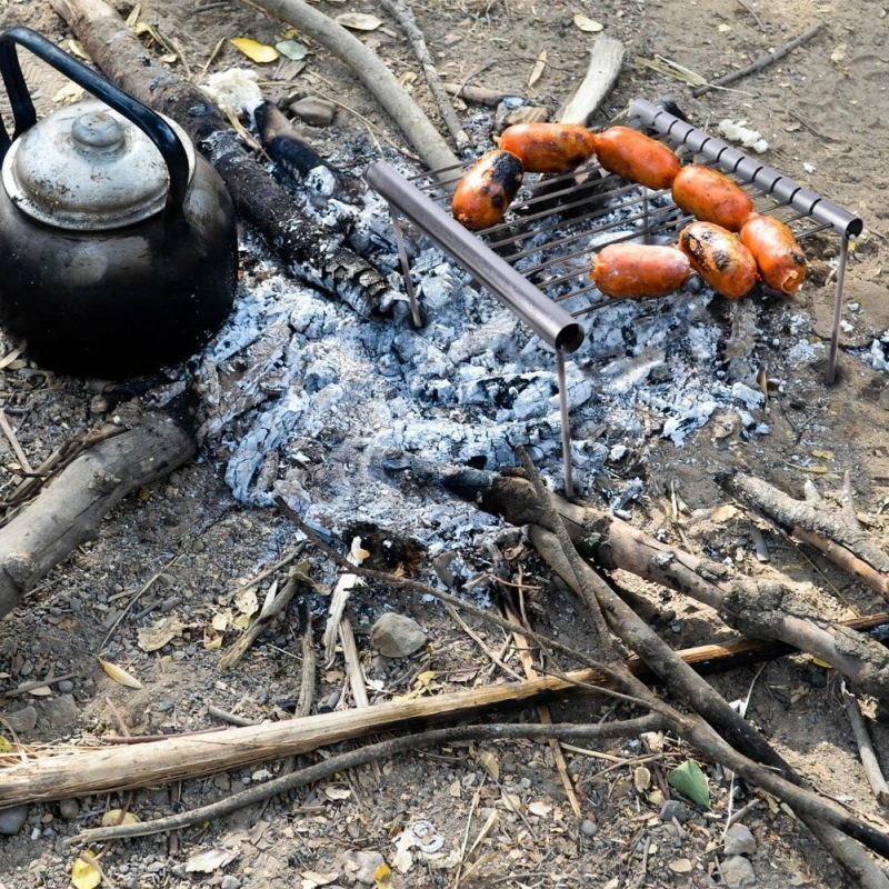 Mini Camping Grill, Pocket Backpack Hiking Grill