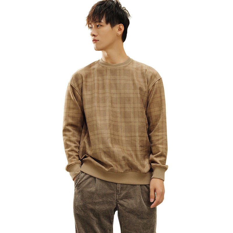 Crew Neck Long Sleeves Sweatshirt