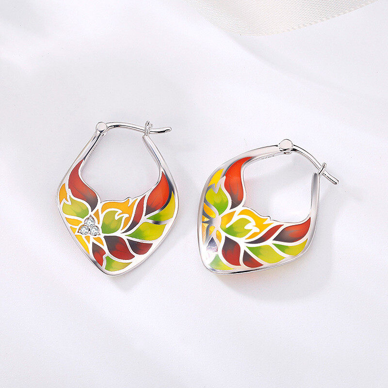Dextera hoop earrings
