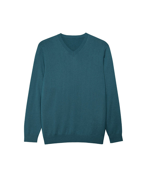 Topman Long Sleeve Knitted Crew Neck  Jumper