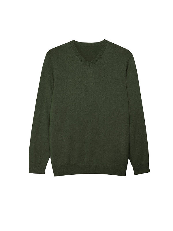 Topman Long Sleeve Knitted Crew Neck  Jumper