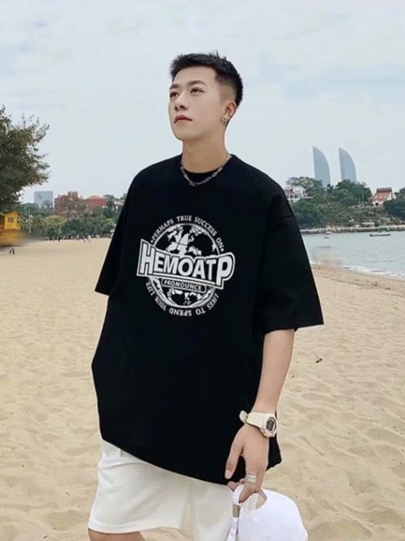 Oversized T-shirt  With Printed On Front