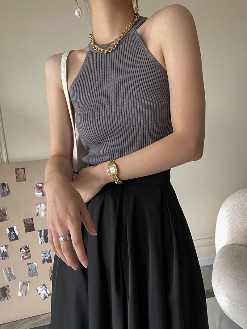 Two Pcs Knitted Tunic