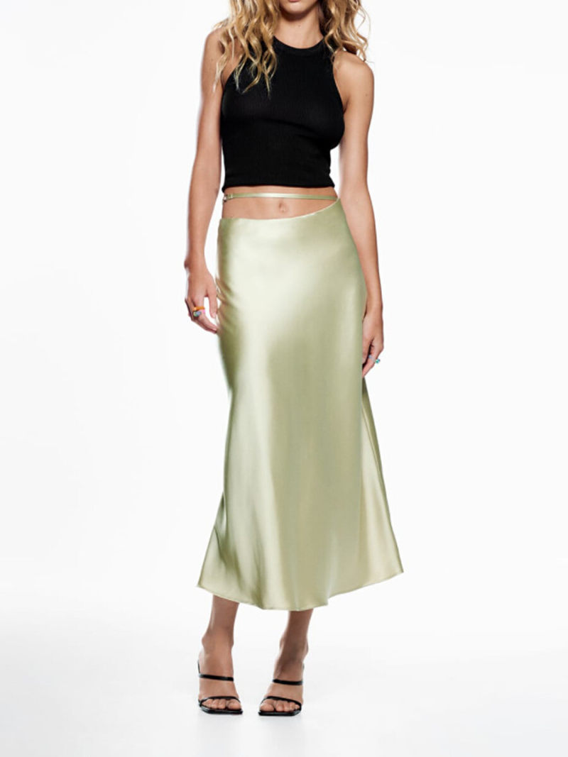 High Waist Maxi Skirt