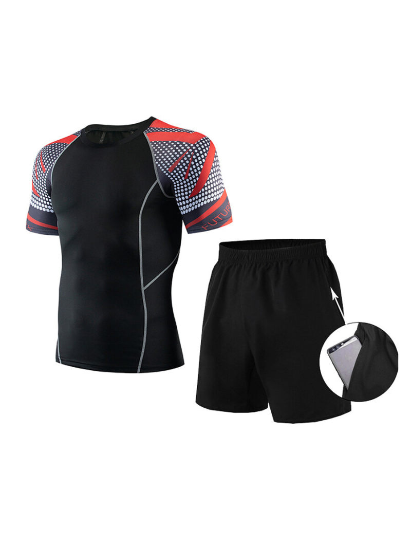 Fit Running &Training Breathe  With Quick Dry  2 pcs Sets