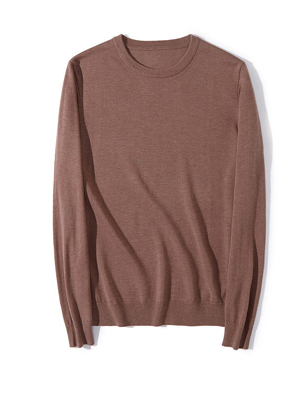 Topman Long Sleeve Knitted Crew Neck  Jumper