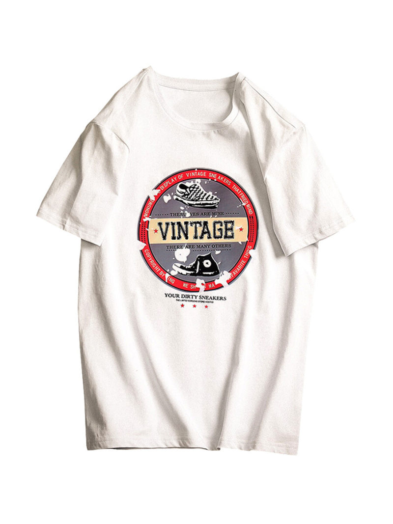 Oversized T-shirt  With Printed On Front