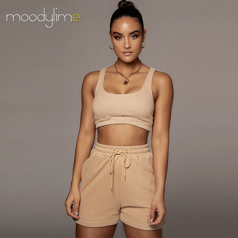 Co-ord Vest Top And Shorts Joggers