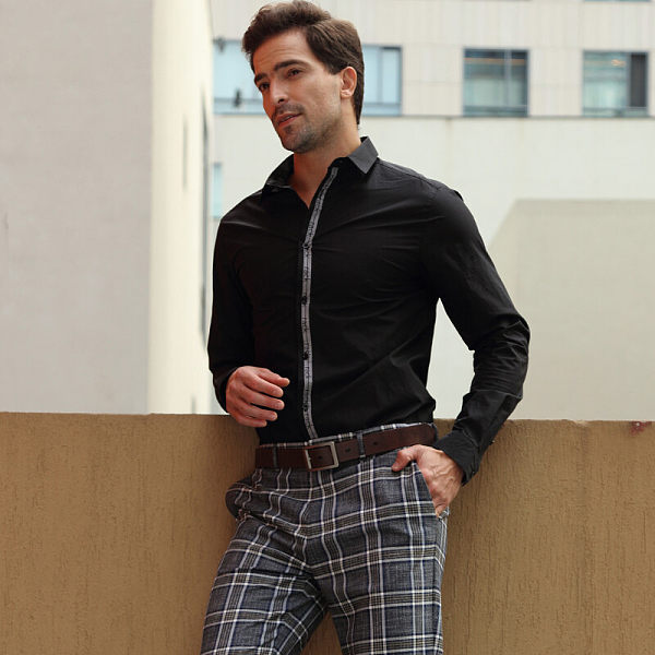 Men's  Woven  Slim Fit Shirt