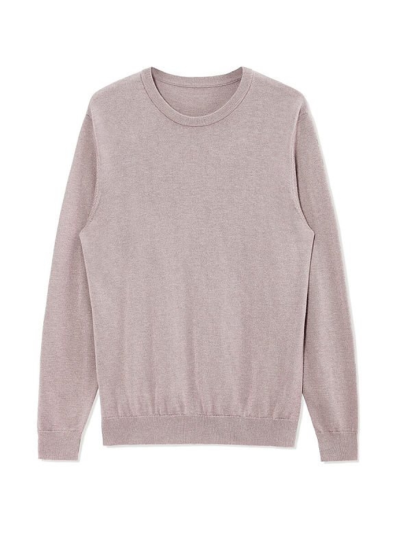 Topman Long Sleeve Knitted Crew Neck  Jumper