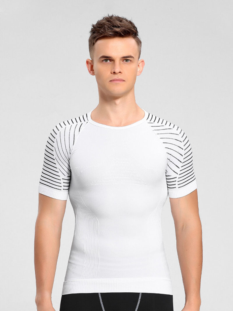 Fit Running Breathe T-shirt With Quick Dry