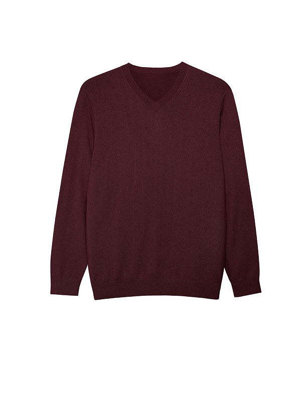Topman Long Sleeve Knitted Crew Neck  Jumper