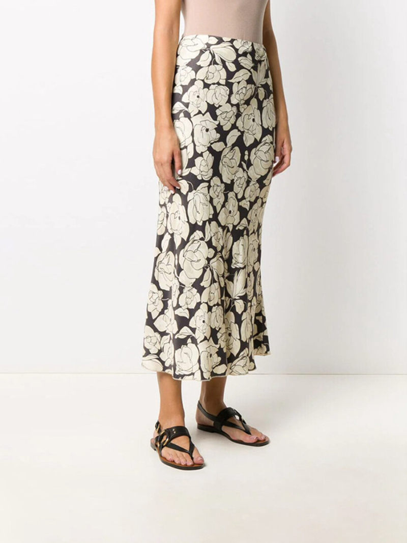High Waist Maxi Skirt
