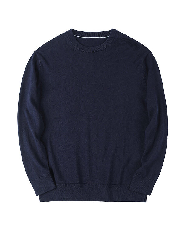 Topman Long Sleeve Knitted Crew Neck  Jumper
