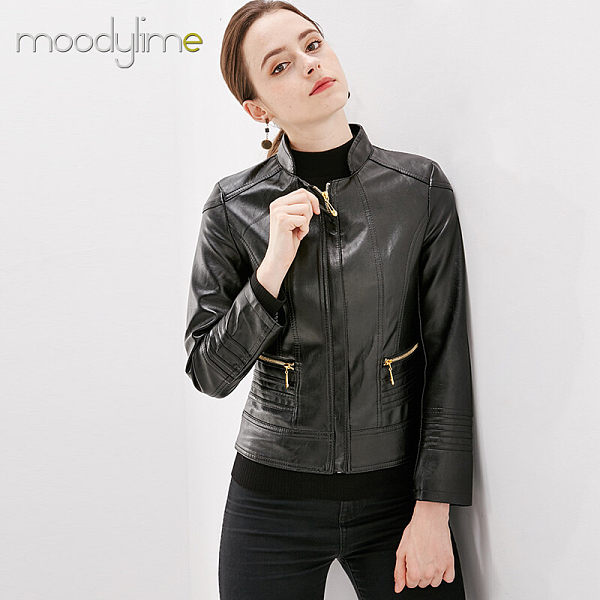 Originals Tall Beppe leather jacket