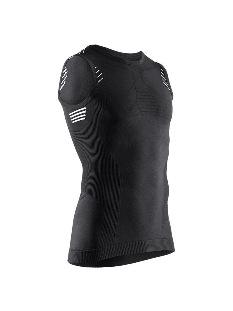 Sleeveless Training T-shirt With Quick Dry