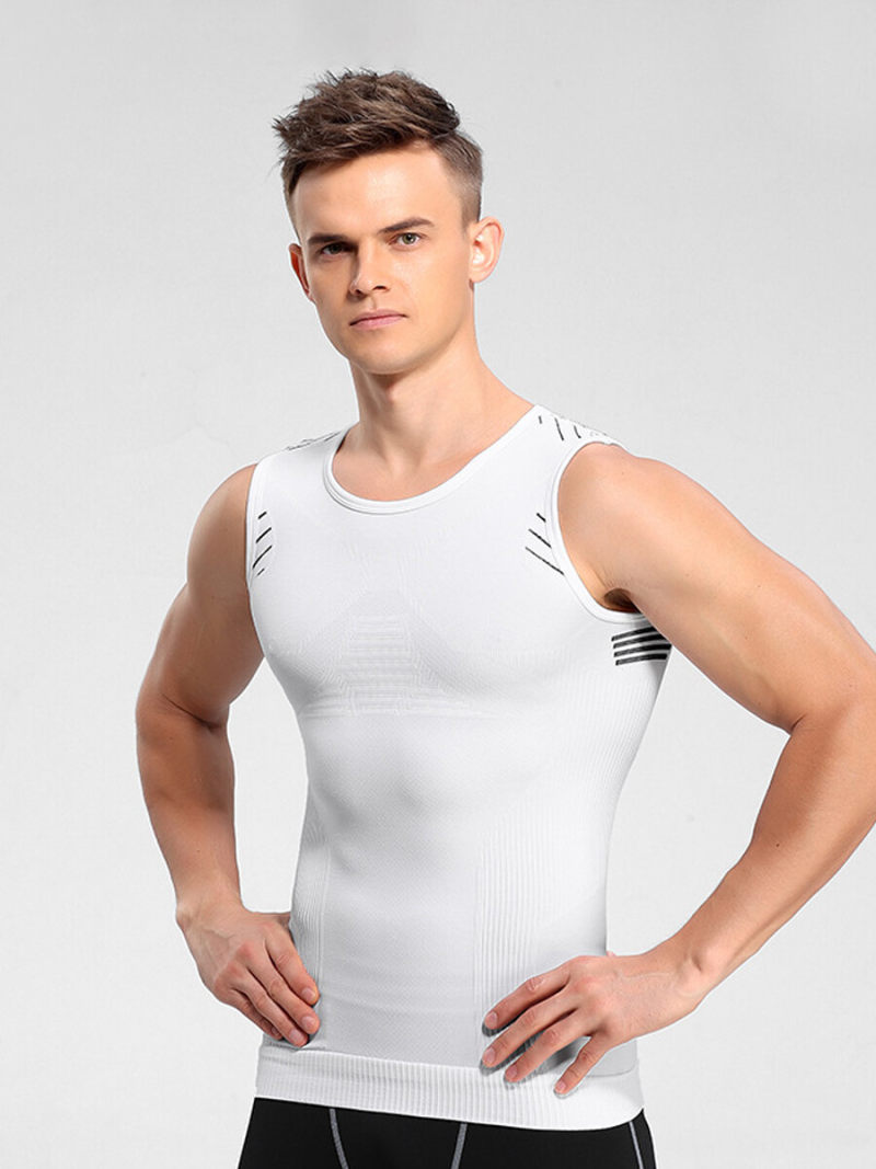 Sleeveless Training T-shirt With Quick Dry